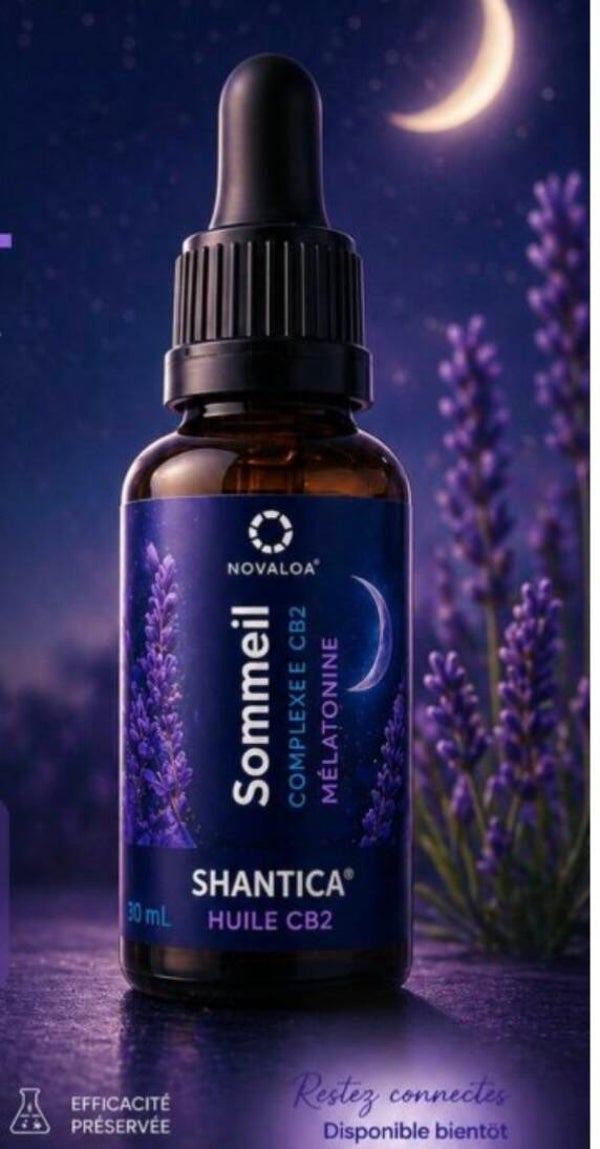Huile Sommeil Complexe CB2 20% + Mélatonine