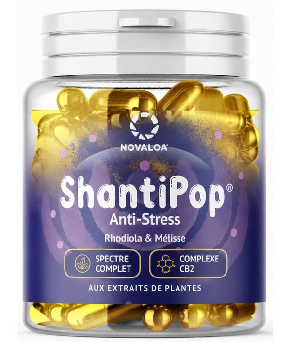Capsules Liquides Anti-Stress - Spectre Complet et Complexe CB2