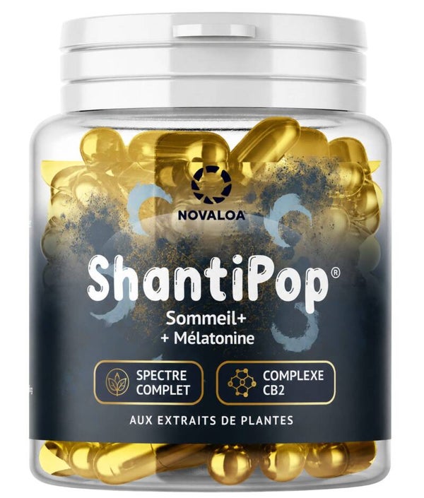 Capsules Liquides Sommeil+ CB2 et Mélatonine