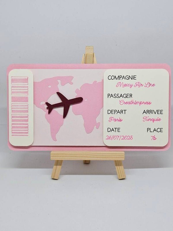 Carte Boarding Pass Connecté (Carte Connectée)