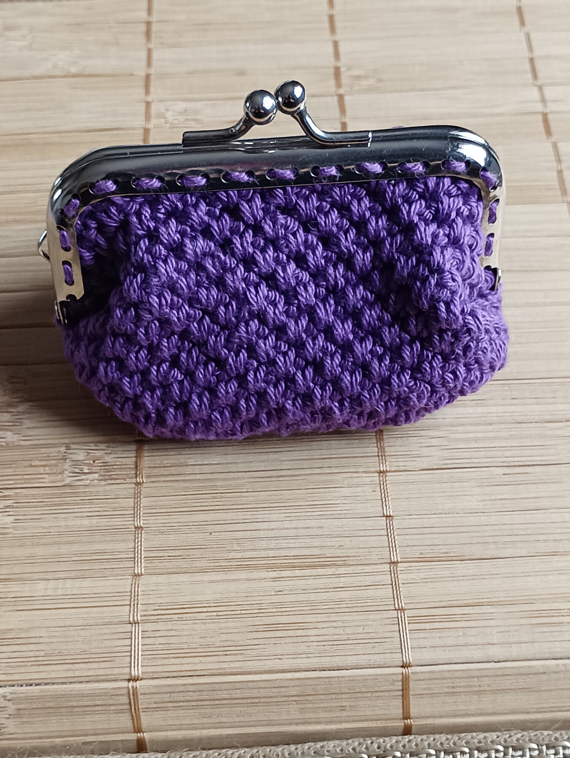 Porte monnaie violet