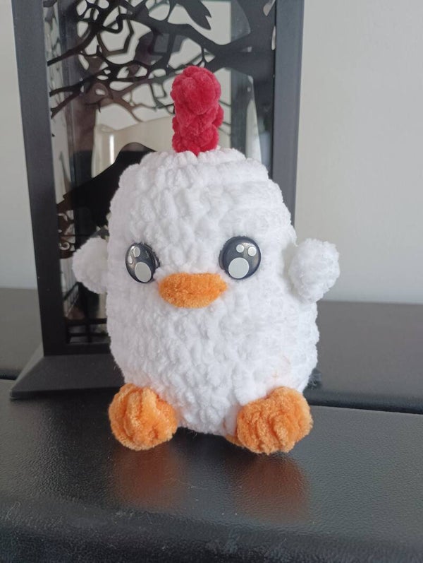 Poulet 🐔 laine chenille