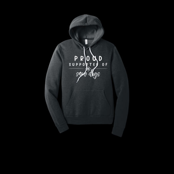 Proud Supporter of Snow Days Bella Canvas Unisex Hoodie