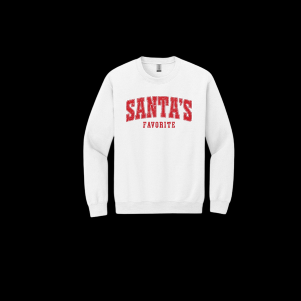 Santa's Favorite Gildan Unisex Crewneck