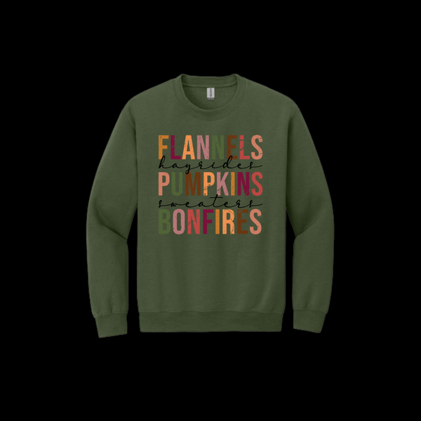 All About Fall Gildan Unisex Crewneck
