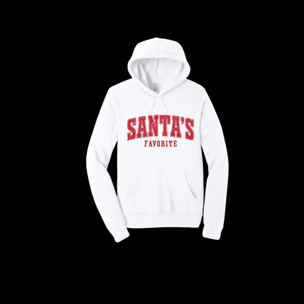 Santa's Favorite Bella Canvas Unisex Hoodie