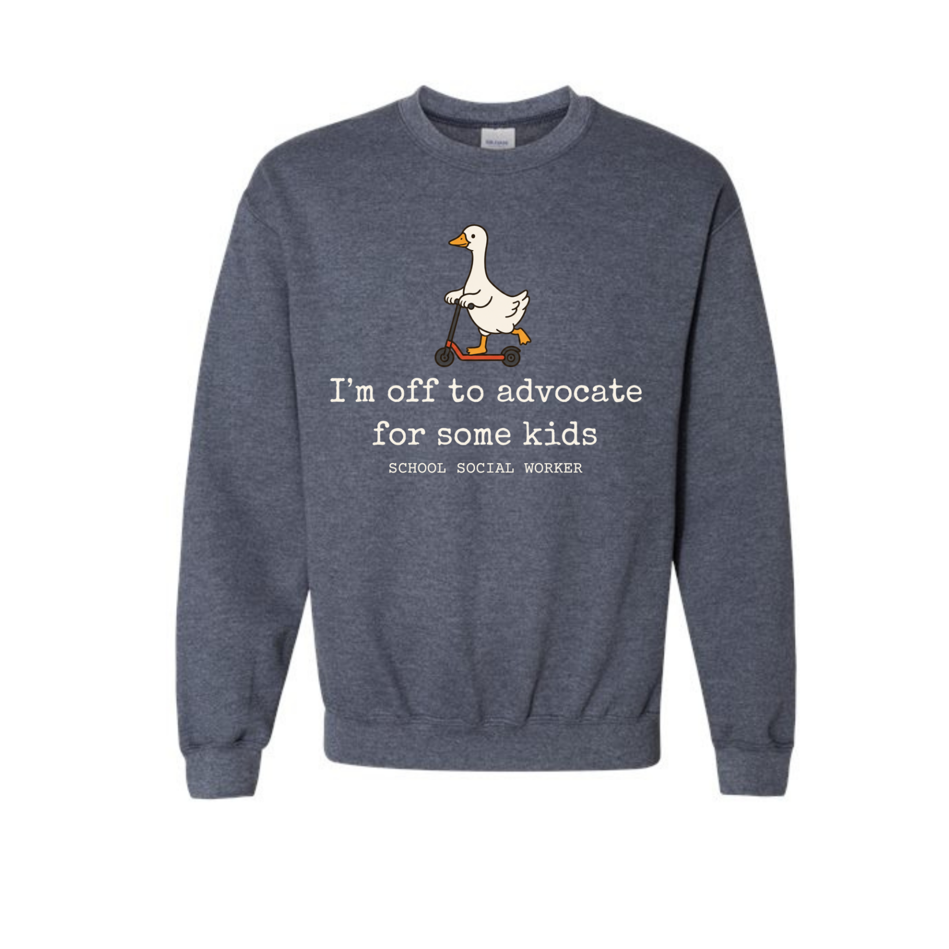 Gildan Crewneck- Off to Advocate
