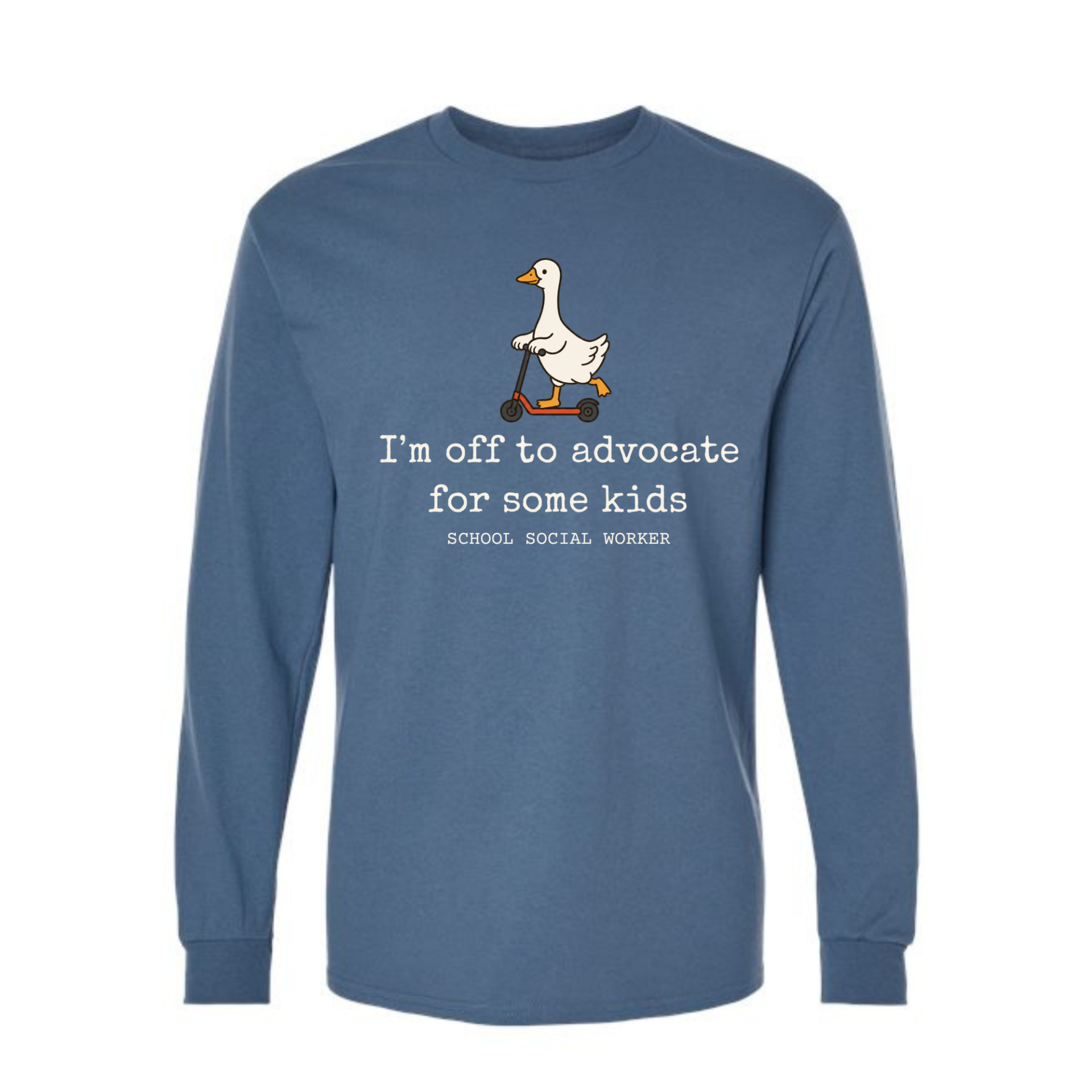 Gildan Longsleeve- Off to Advocate
