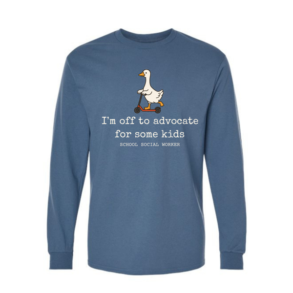 Gildan Longsleeve- Off to Advocate
