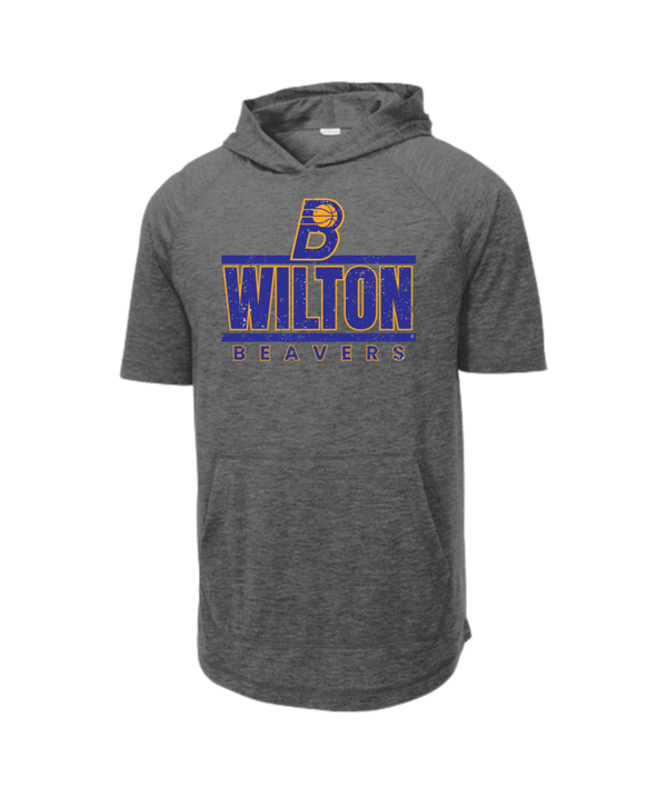 Wilton Jr. High Basketball Sport-Tek Short Sleeve Hoodie