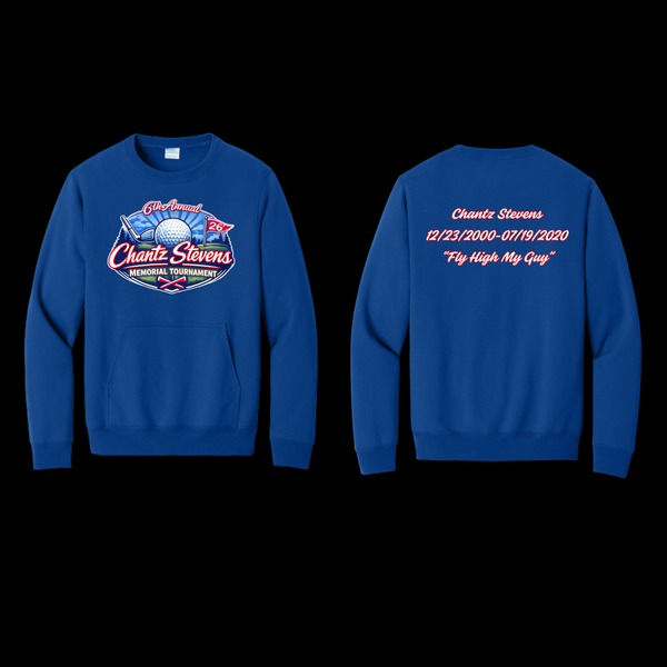Chantz Stevens 6th Annual-Crewneck with Pocket