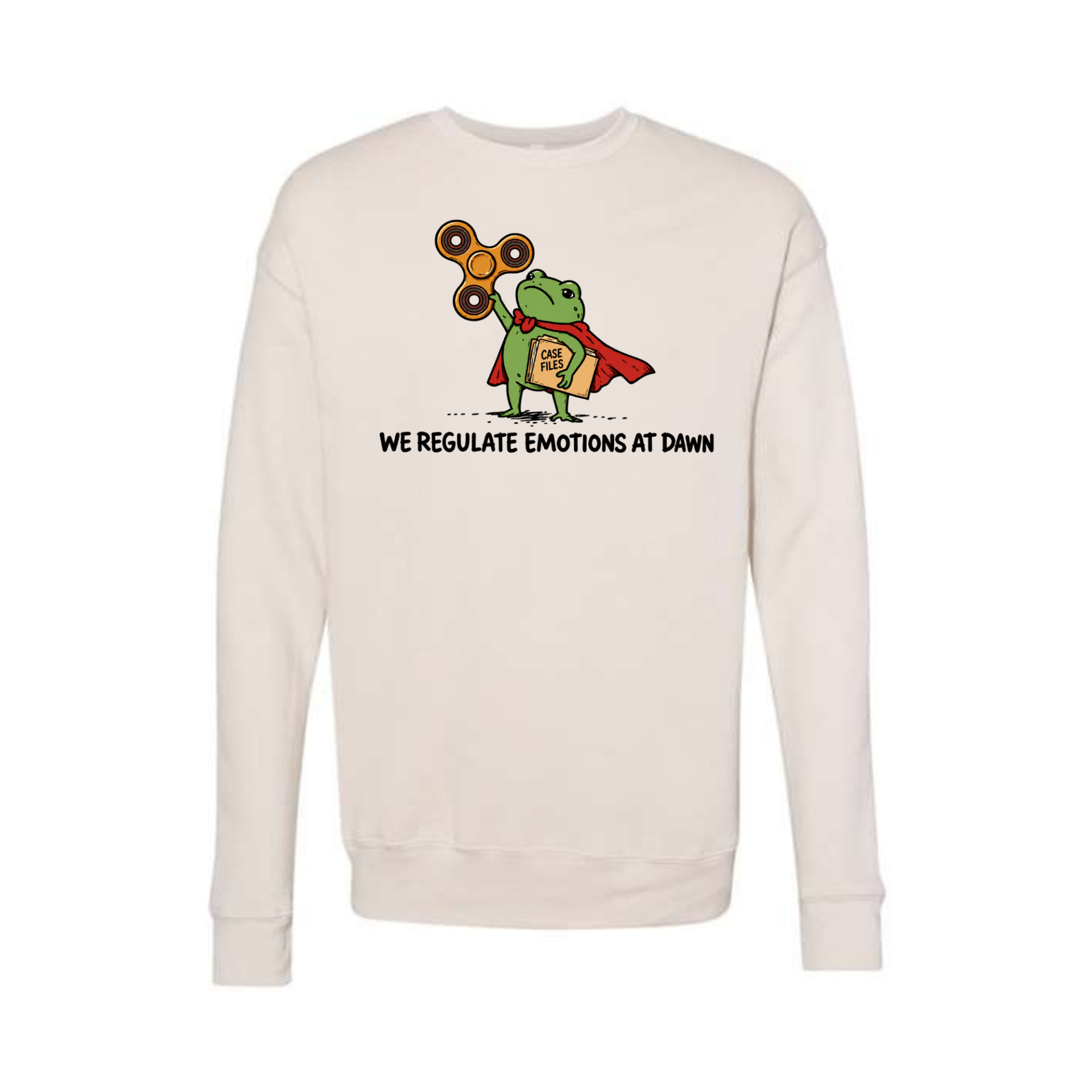 Bella Canvas Crewneck- We Regulate at Dawn