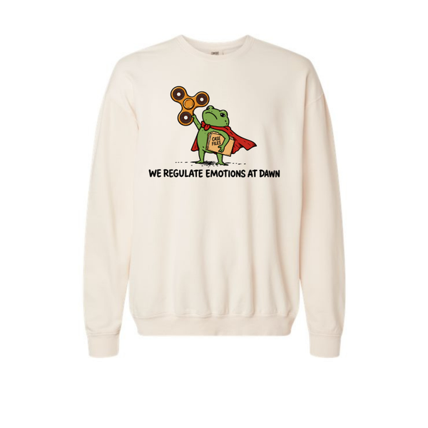 Comfort Colors Crewneck- We Regulate at Dawn