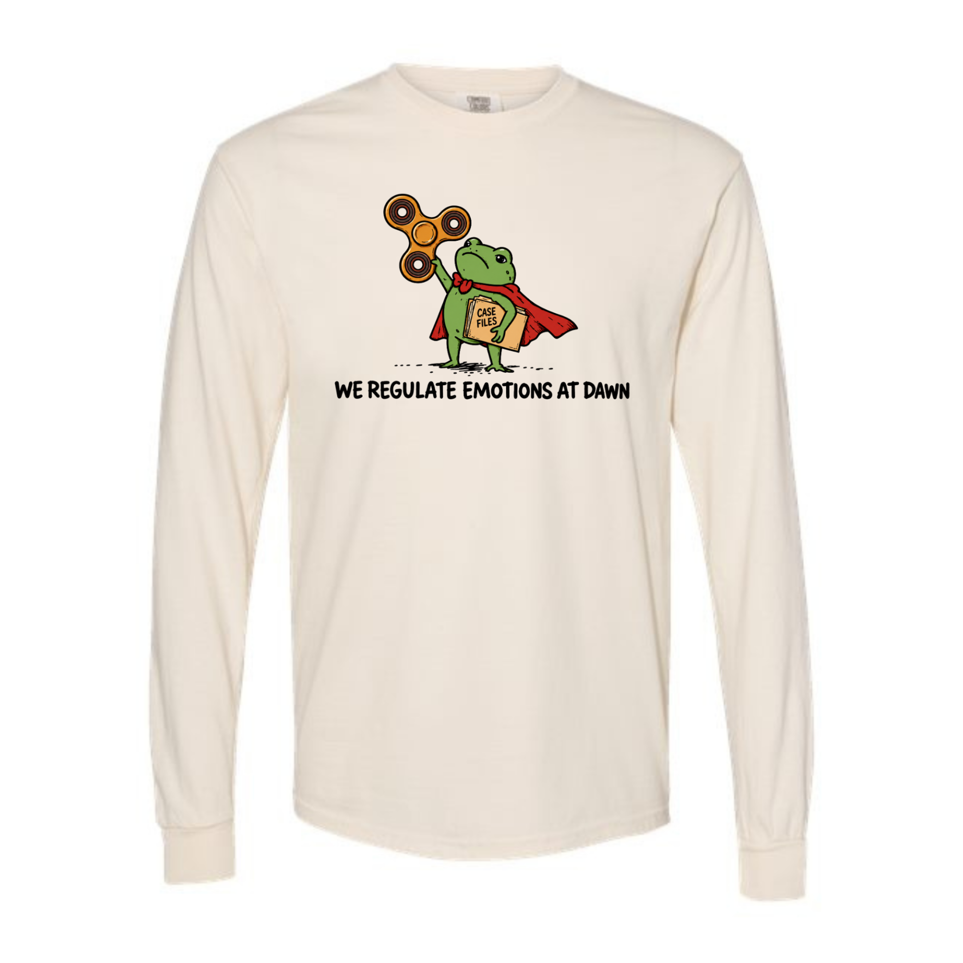 Comfort Colors Long Sleeve-We Regulate at Dawn