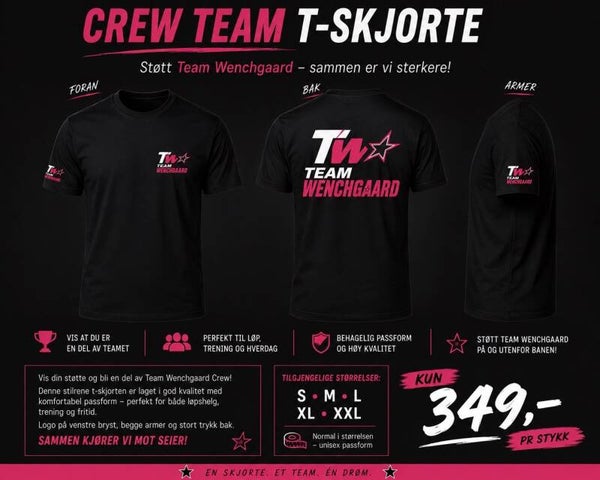 Teamcrew Tskjorte