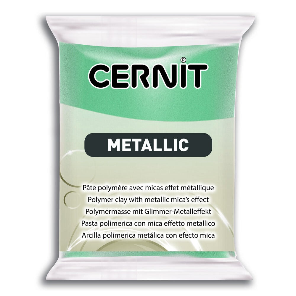 Cernit Metallic - Turquoise Gold (56 gram)