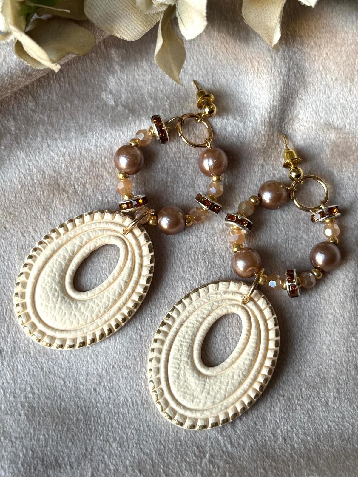 Oorbel Noa Vanilla Moonlight