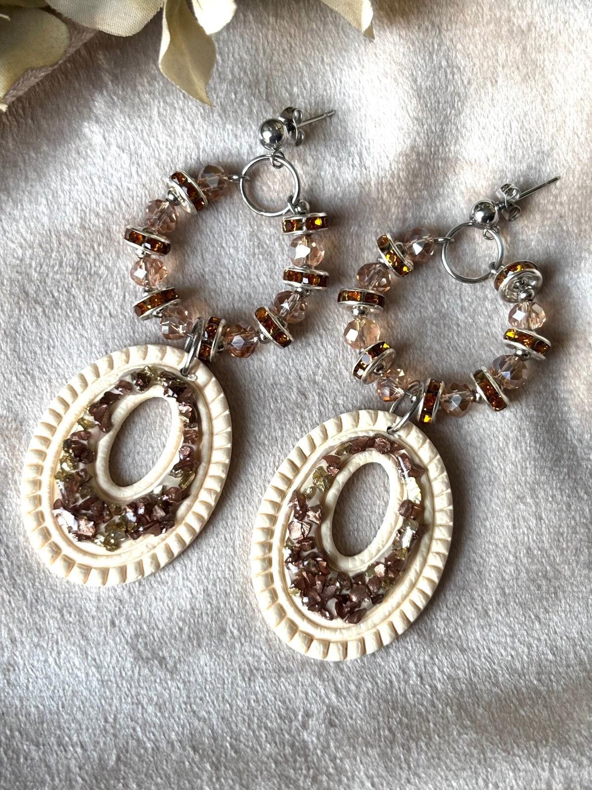 Oorbel Noa Vanilla Soft Cream