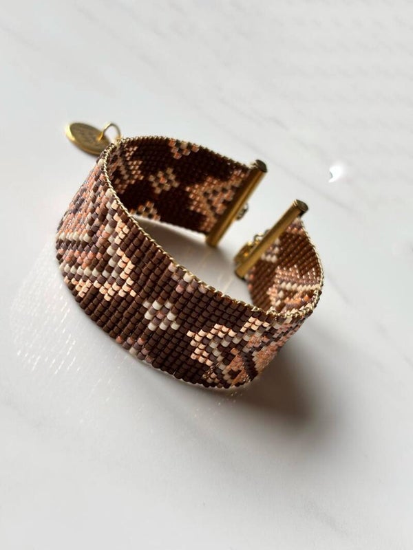 Kralen Armband / Bruin