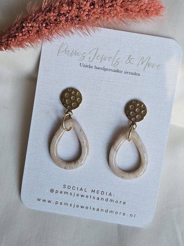 Teardrop Shine Gold Small