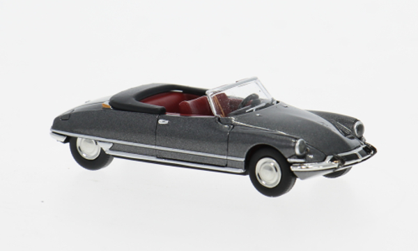 Brekina Citroën DS 19 Cabriolet 1963 – Donkergrijs – 1:87 – 14236
