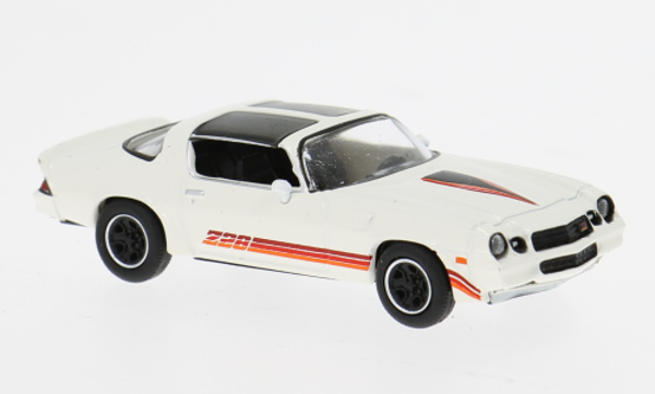 Brekina Chevrolet Camaro Z28 1980 – Wit – 1:87 – 18053