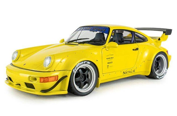 Solido Porsche 911 (993) RWB Bodykit ’23 – Natali Yellow – 1:18 – 1807518