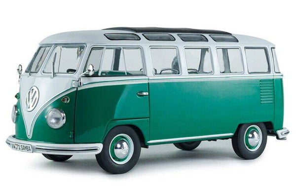 Solido VW T1 Samba ’62 – Groen/Wit – 1:18 – 1813403