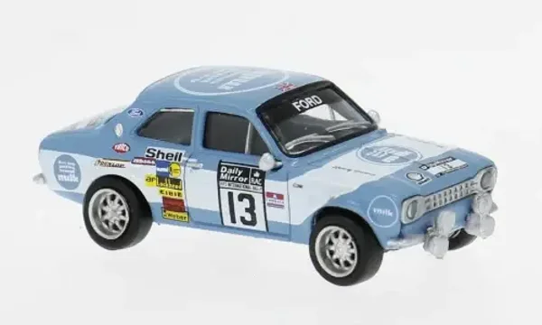 Brekina Ford Escort RS 1800 MKI – Rallye RAC Lombard 1973 #13 T. Mäkinen – 1:87 – 19077