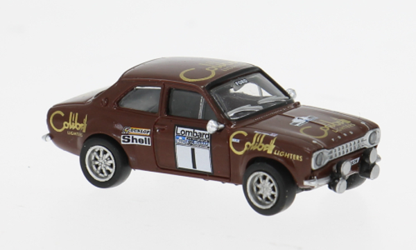 Brekina Ford Escort RS 1800 MKI – Rallye RAC Lombard 1974 #1 T. Mäkinen – 1:87 – 19078