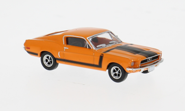 Brekina Ford Mustang 1968 – Oranje – 1:87 – 19616