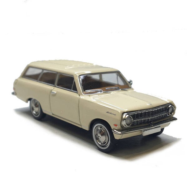 Brekina Opel Rekord A CarAVan Wit 1:87 H0 20470