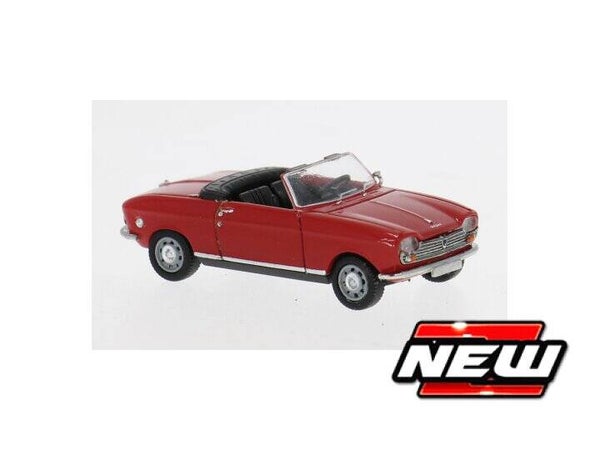 Brekina Peugeot 204 Cabriolet 1967 – Rood – 1:87 – 29175