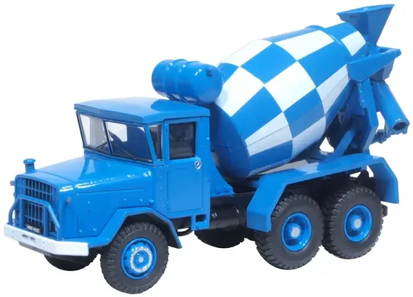Oxford Diecast AEC 690 Concrete Mixer Blue 1:76 76acm001