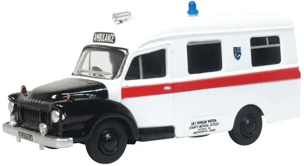Oxford Diecast Aberystwyth Bedford J1 Ambulance 1:76 76BED008