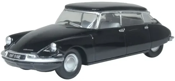 Oxford Diecast Citroen DS19 Black 1:76 76cds007