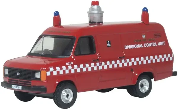 Oxford Diecast Ford Transit Mk2 London Fire Brigade DCU 1:76 76FT2003