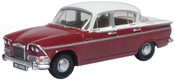 Oxford Diecast Humber Sceptre Mk1 Pippin Red/Pearl Grey 1:76 76HS002