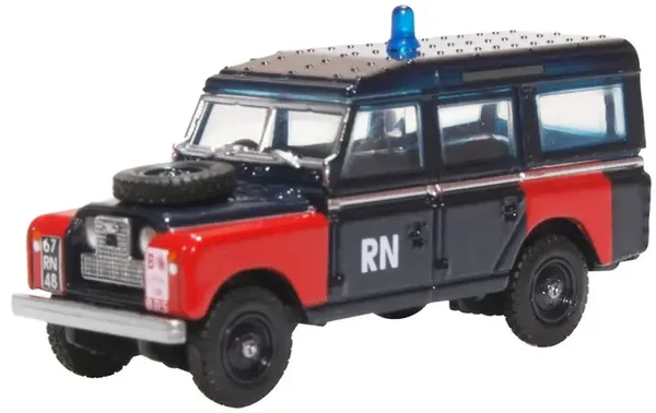 Oxford Diecast Land Rover Series II Lwb Station Wagon Royal Navy Bomb 1:76 76LAN2021