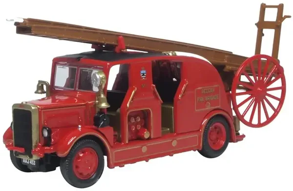 Oxford Diecast Leyland Cub FK7 Redcar Fire Brigade – 1:76 – 76LC004