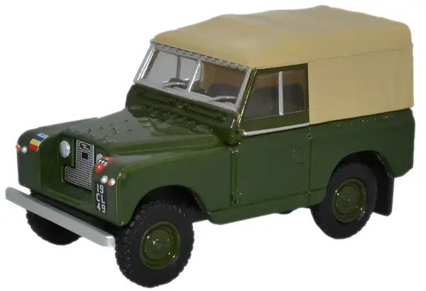 OXFORD Land Rover SERIES II SWB CANVAS REME 1:76 76LR2S006