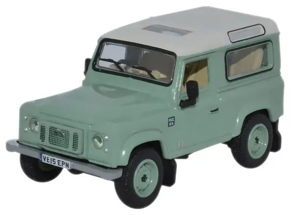 OXFORD LAND ROVER DEFENDER 90 HERITAGE 1:76 76LRDF007HE