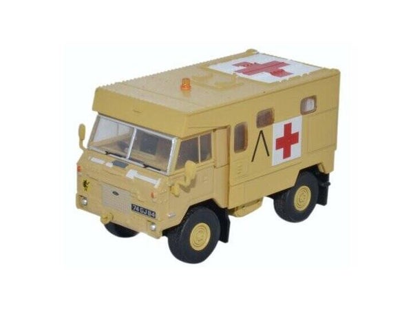 Oxford Diecast Land Rover FC Ambulance Gulf War Operation Granby 1991 1:76 76LRFCA001