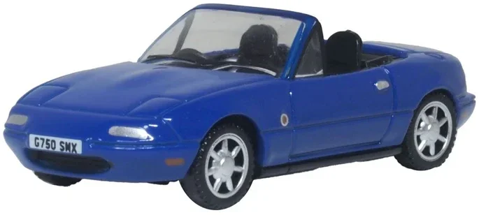 Oxford Diecast Mazda MX5 (Open) Mariner Blue 1:76 76MAZ003