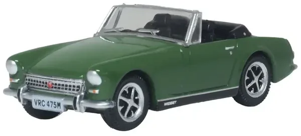 Oxford Diecast MG Midget MkIII British Racing Green 1:76 76MGM003