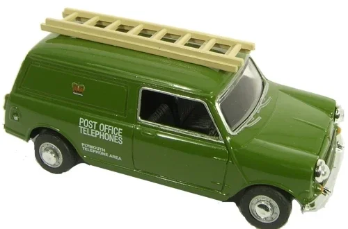 Oxford Diecast Post Office Mini Van With Ladder – 76MV013 – 1:76