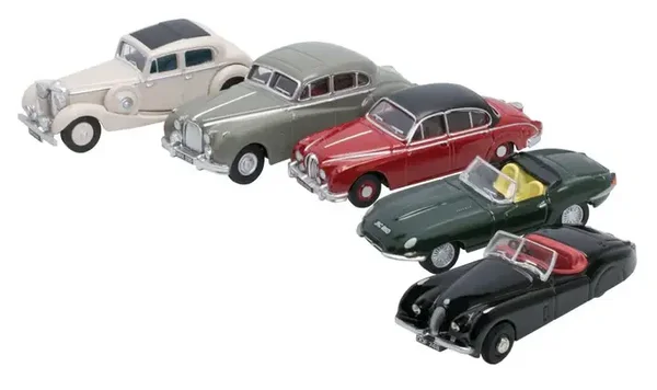 Oxford Diecast 5 Piece Jaguar Collection – 1:76 – 76SET14A