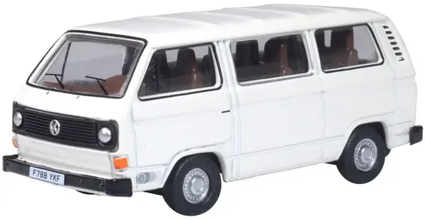 Oxford Diecast VW T25 Bus Pastel White 1:76 76T25010