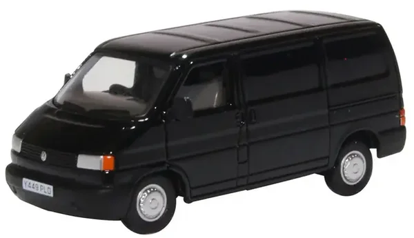 Oxford Diecast VW T4 Van Black 1:76 76T4004