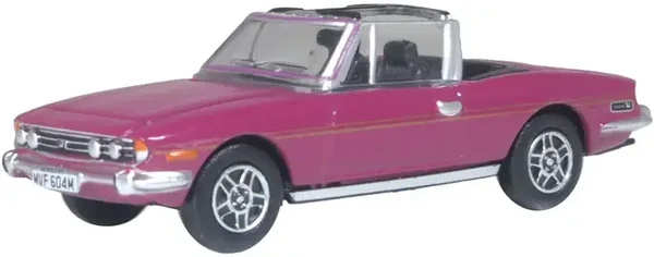 Oxford Diecast Triumph Stag Majenta 1:76 76TS005